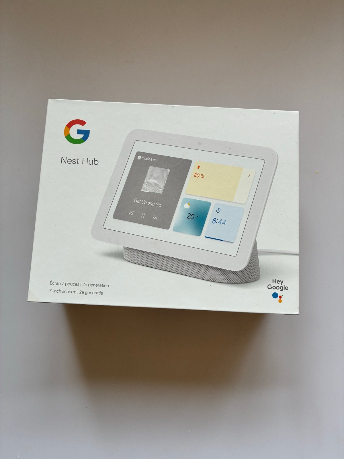 Google Nest Hub (2e generatie) - Nieuw in doos, 8013XG, Nieuw, Ophalen of Verzenden, RAHandel