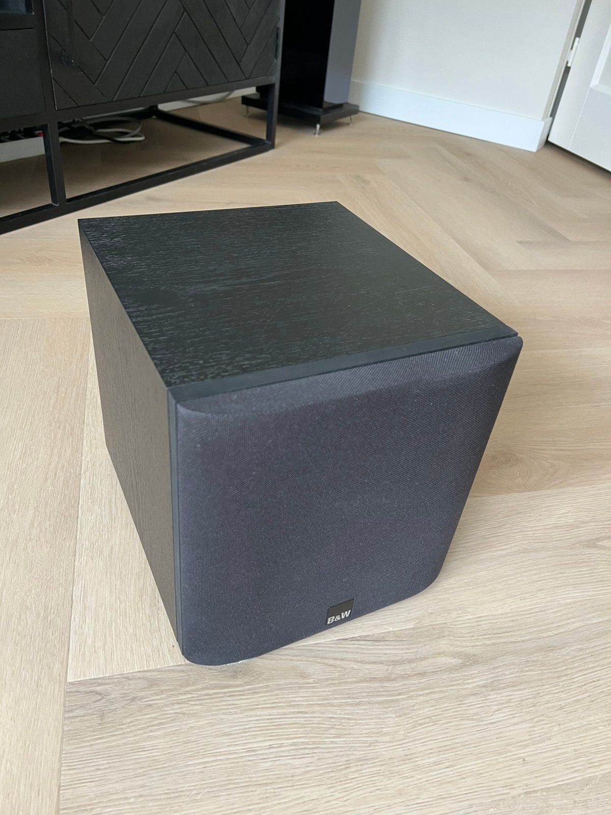 B&W Bowers & Wilkins ASW608 Subwoofer, Ophalen, Zo goed als nieuw, Subwoofer, Bowers & Wilkins (B&W)