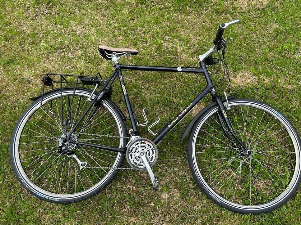 Koga Miyata Terraliner Oval Hybride Tourfiets, 28 inch, Gebruikt, Velgrem, Ophalen of Verzenden