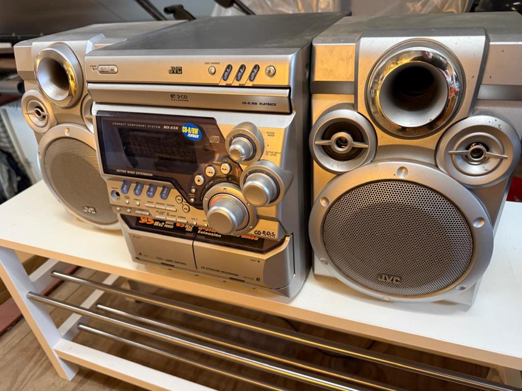 Vintage JVC stereoset MXK5R, Ophalen, Gebruikt, JVC