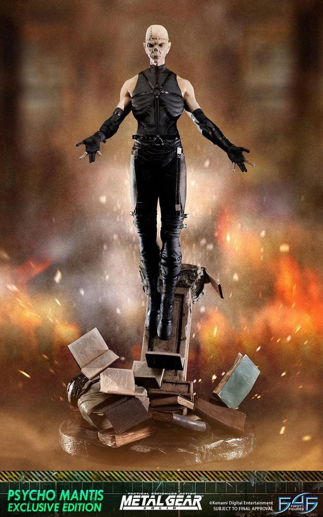 F4F Psycho Mantis Exclusive Statue First 4 figures MGS, Verzamelen, Ophalen, Zo goed als nieuw, Fantasy
