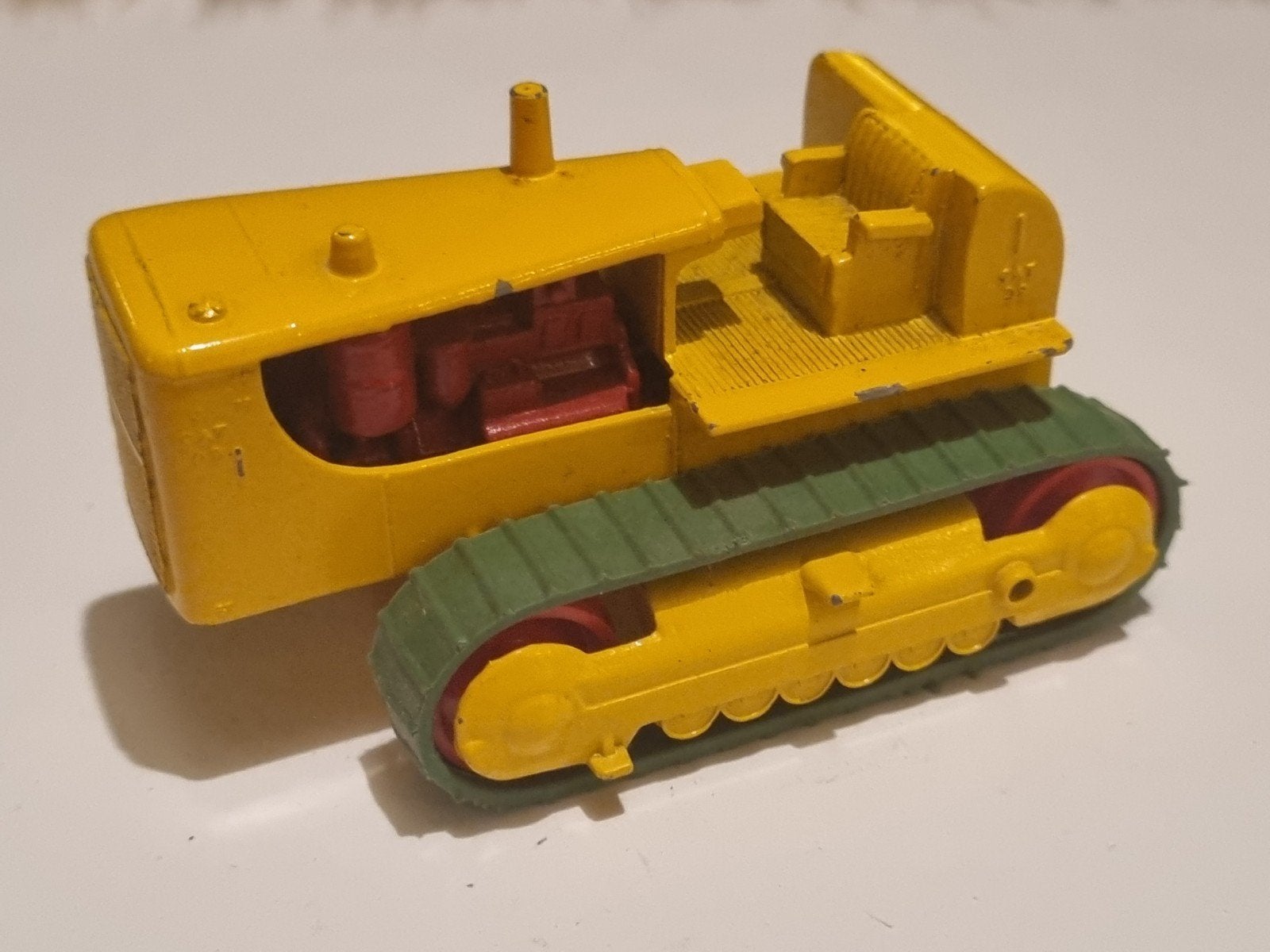 Matchbox King Size K-8 Caterpillar Tractor D9 - Lesney, Ophalen of Verzenden, Gebruikt