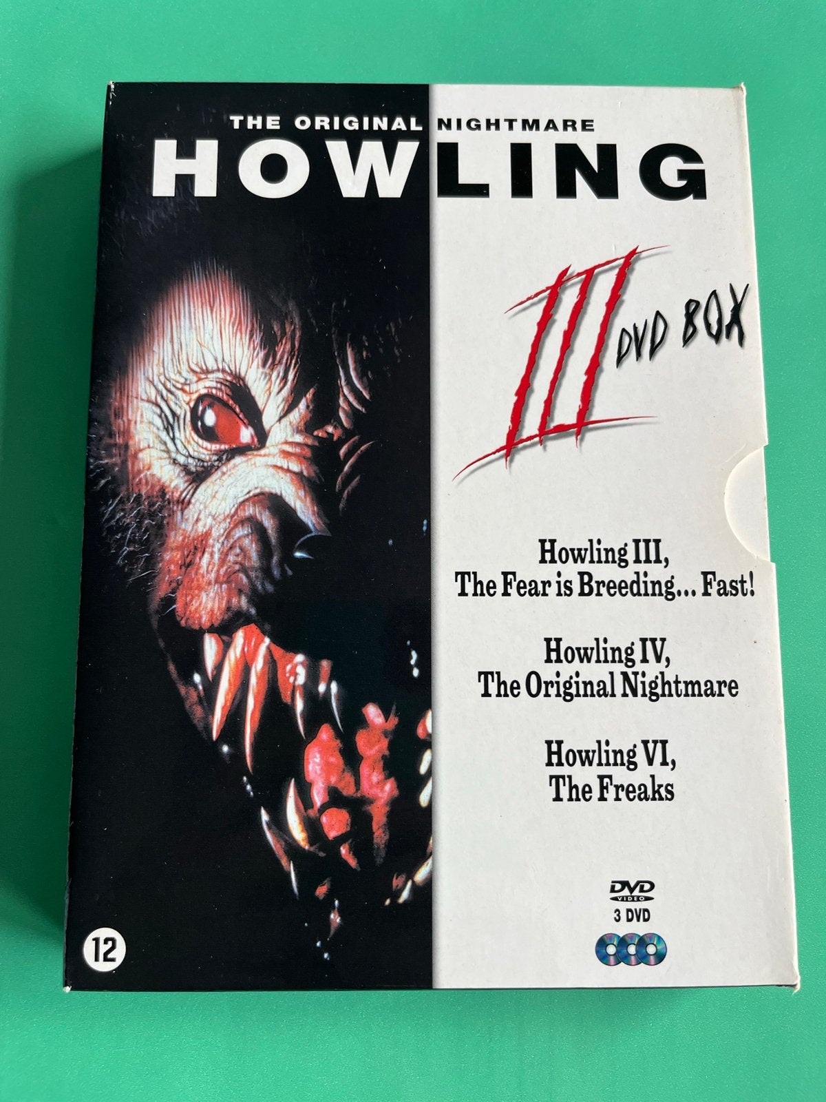 Howling III, IV, VI DVD Box - Horrorfilm Collectie, Nederlands, Monsters, Ophalen of Verzenden, Vanaf 12 jaar
