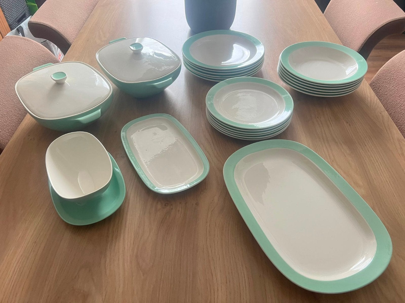 Vintage Royal Sphinx Maastricht servies - 14-delig, Antiek en Kunst, Antiek | Servies los, Ophalen