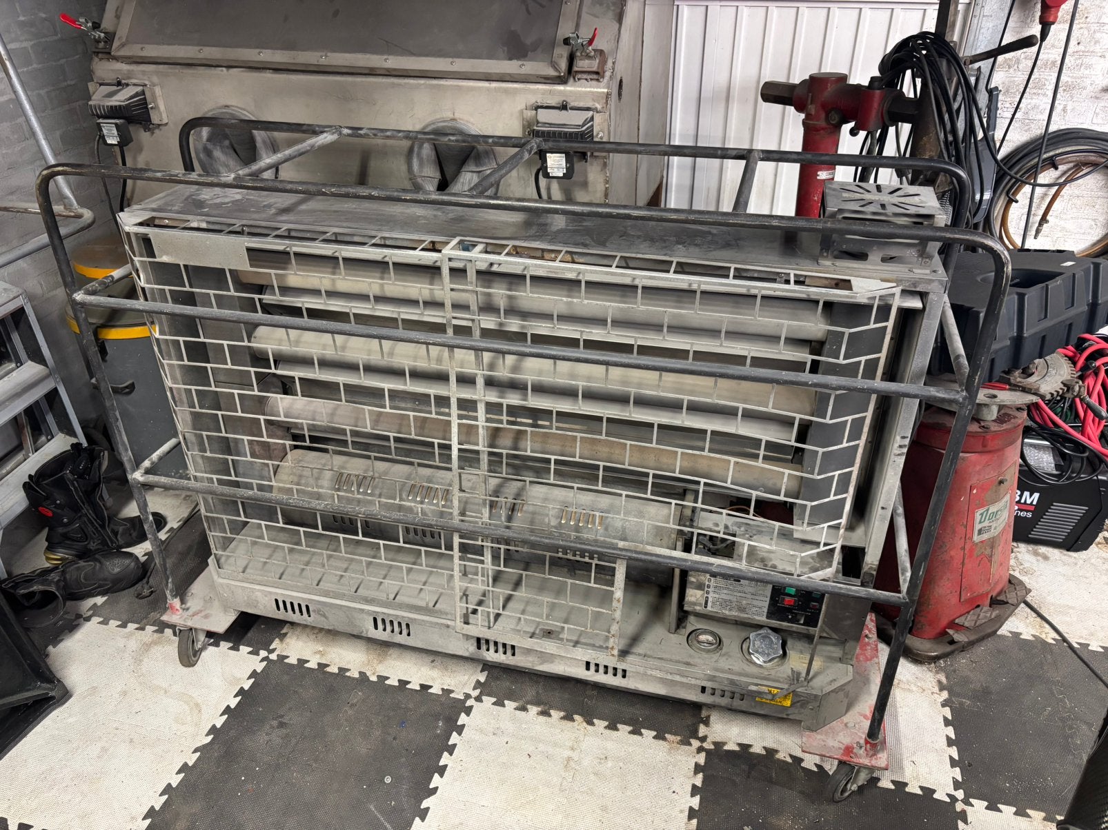 Titel:Shizuoka Seiki Hokatto SE20 Infrarood Heater, Ophalen, Gebruikt