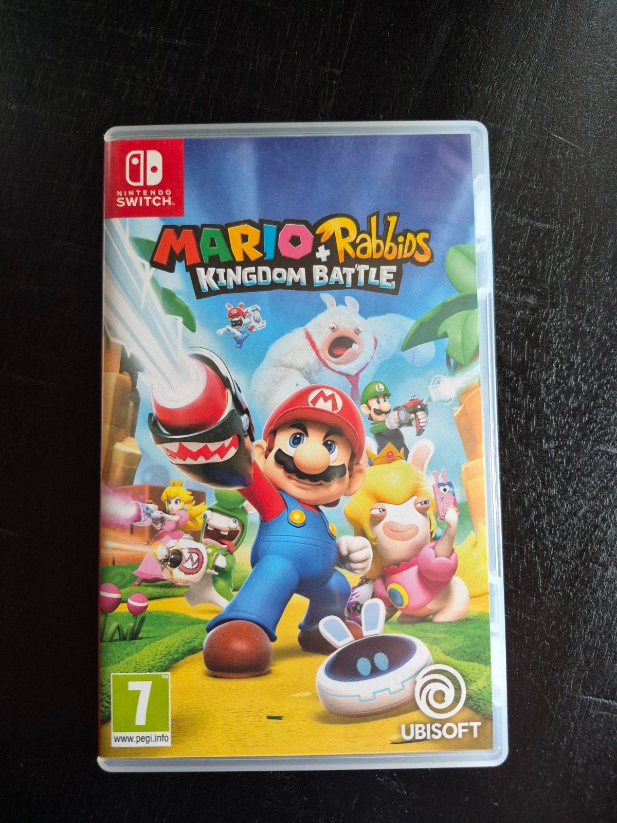 Mario + Rabbids Kingdom Battle Nintendo Switch, Spelcomputers en Games, Met games, Ophalen of Verzenden, Zo goed als nieuw, Zonder controller