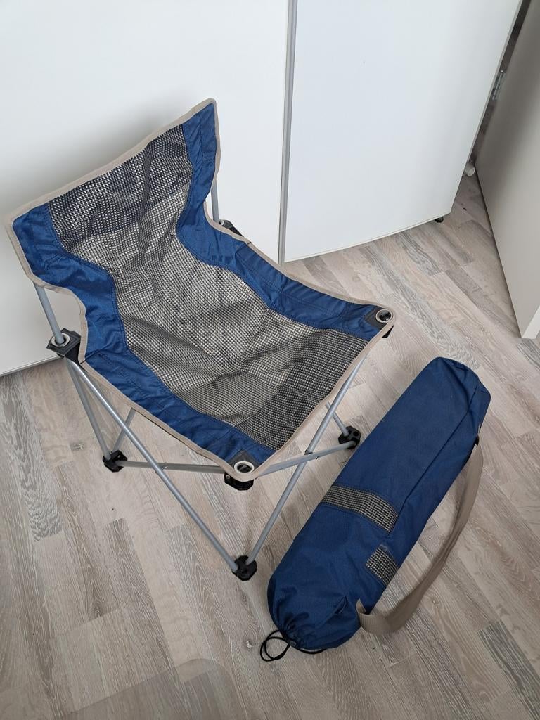 Twee mooie stevige inklapbare stoelen, Caravans en Kamperen, Ophalen, Zo goed als nieuw, Campingstoel