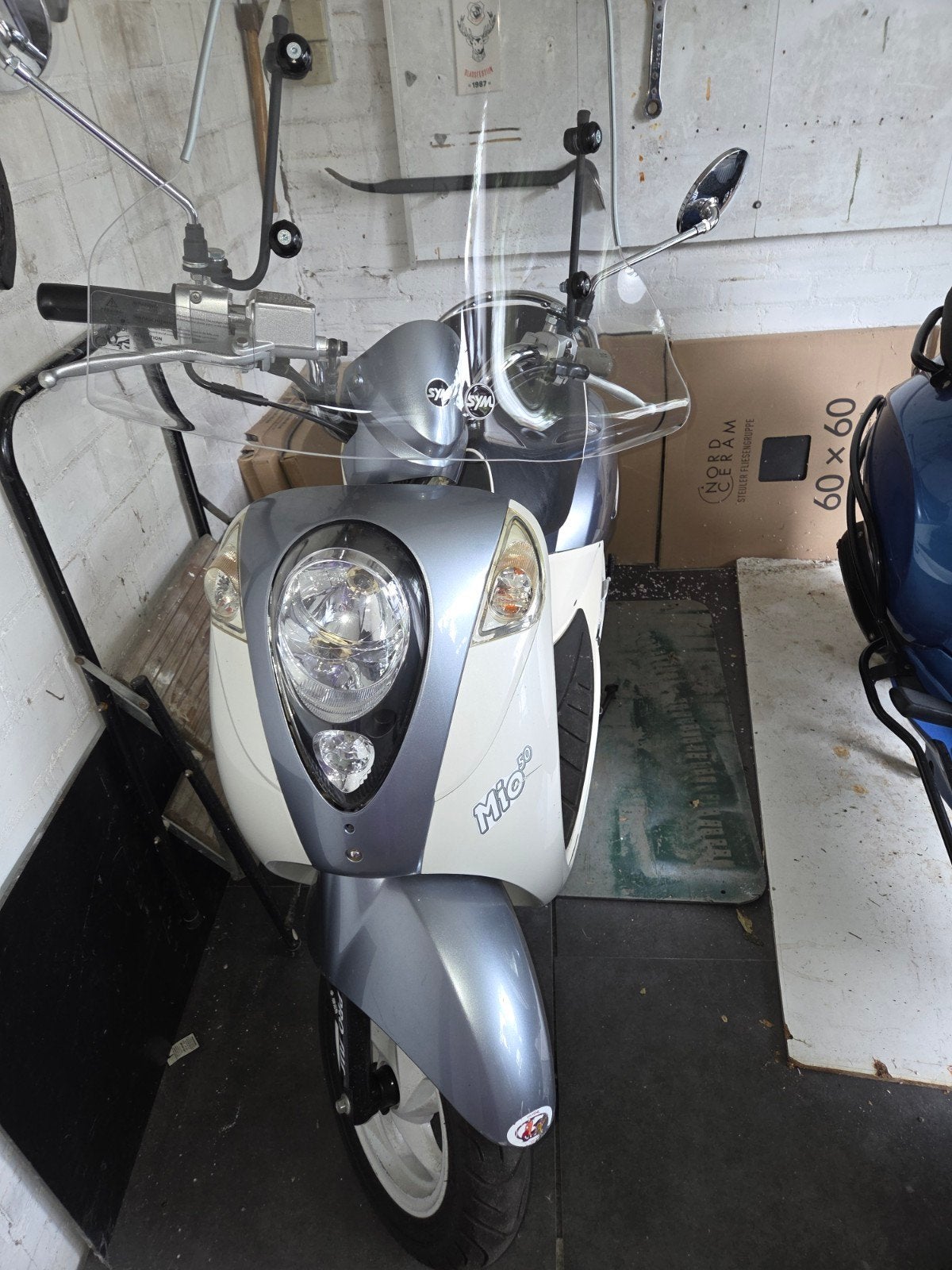 Sym mio 50, Fietsen en Brommers, Scooters | SYM, Gebruikt, Benzine, Maximaal 25 km/u, Ophalen
