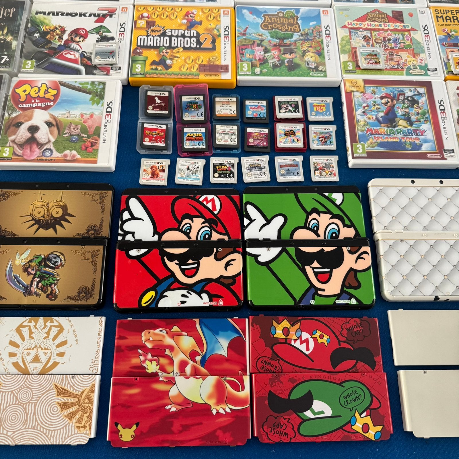 New 3DS Consoles Aparte Verkoop - Games, Plates, SD, stylus, Spelcomputers en Games, Met games, Overige kleuren, Ophalen of Verzenden