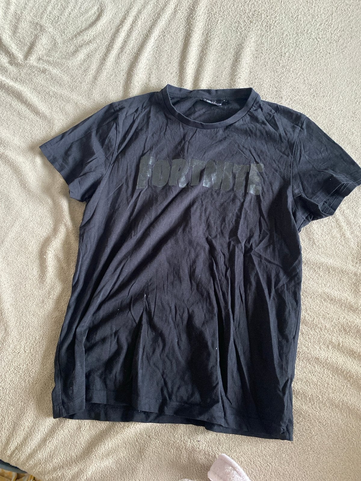 Fortnite T-shirt Zwart Maat S, Ophalen of Verzenden, Gedragen, Maat 46 (S) of kleiner, Zwart