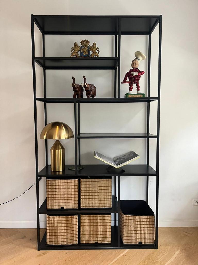 VM Design (Loods 5) zwarte stalen kast, Ophalen, 200 cm of meer, Zo goed als nieuw, Minder dan 150 cm