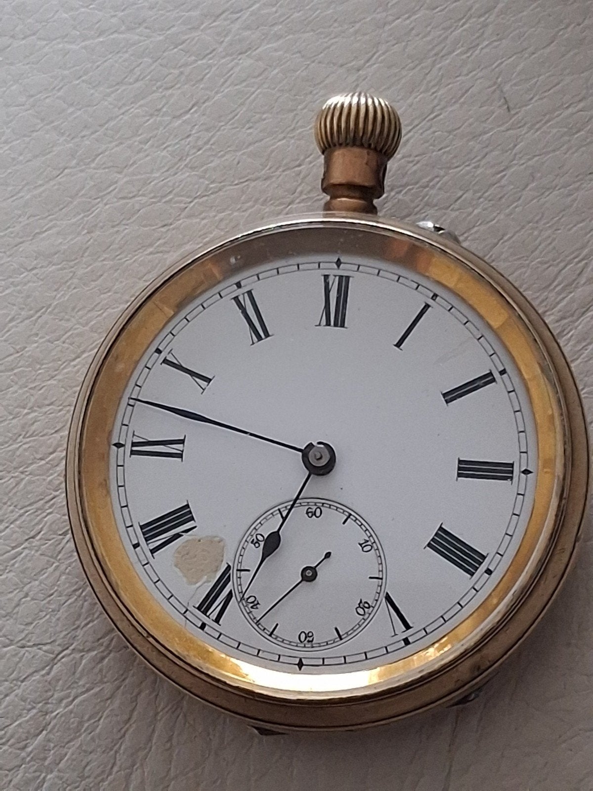 Crescendo watch case co Amerikaans zakhorloge, Ophalen of Verzenden, Overige materialen, Overige typen