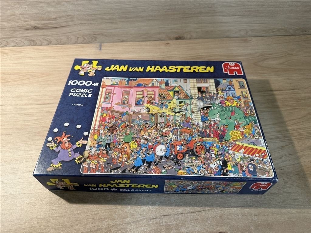 Jan van Haasteren - carnaval - 1000 stuks - s6307, Verzenden, 500 t/m 1500 stukjes, Zo goed als nieuw