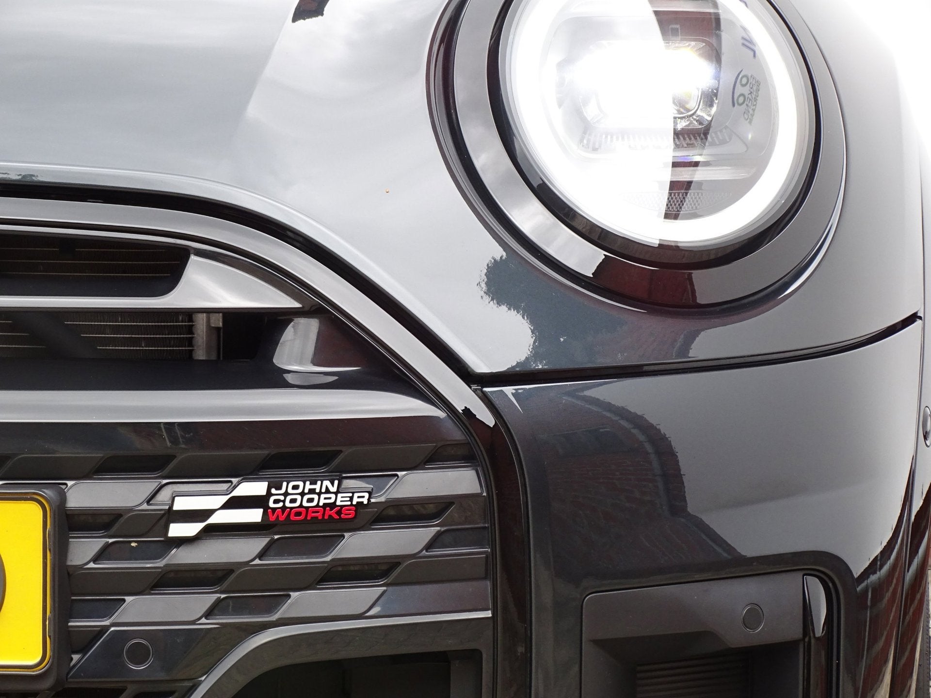 Mini 3-Deurs 1.5 Cooper C John Cooper Works|Pano|Carplay|Cam, Verwarmde buitenspiegels, Stof, Gebruikt, Euro 6