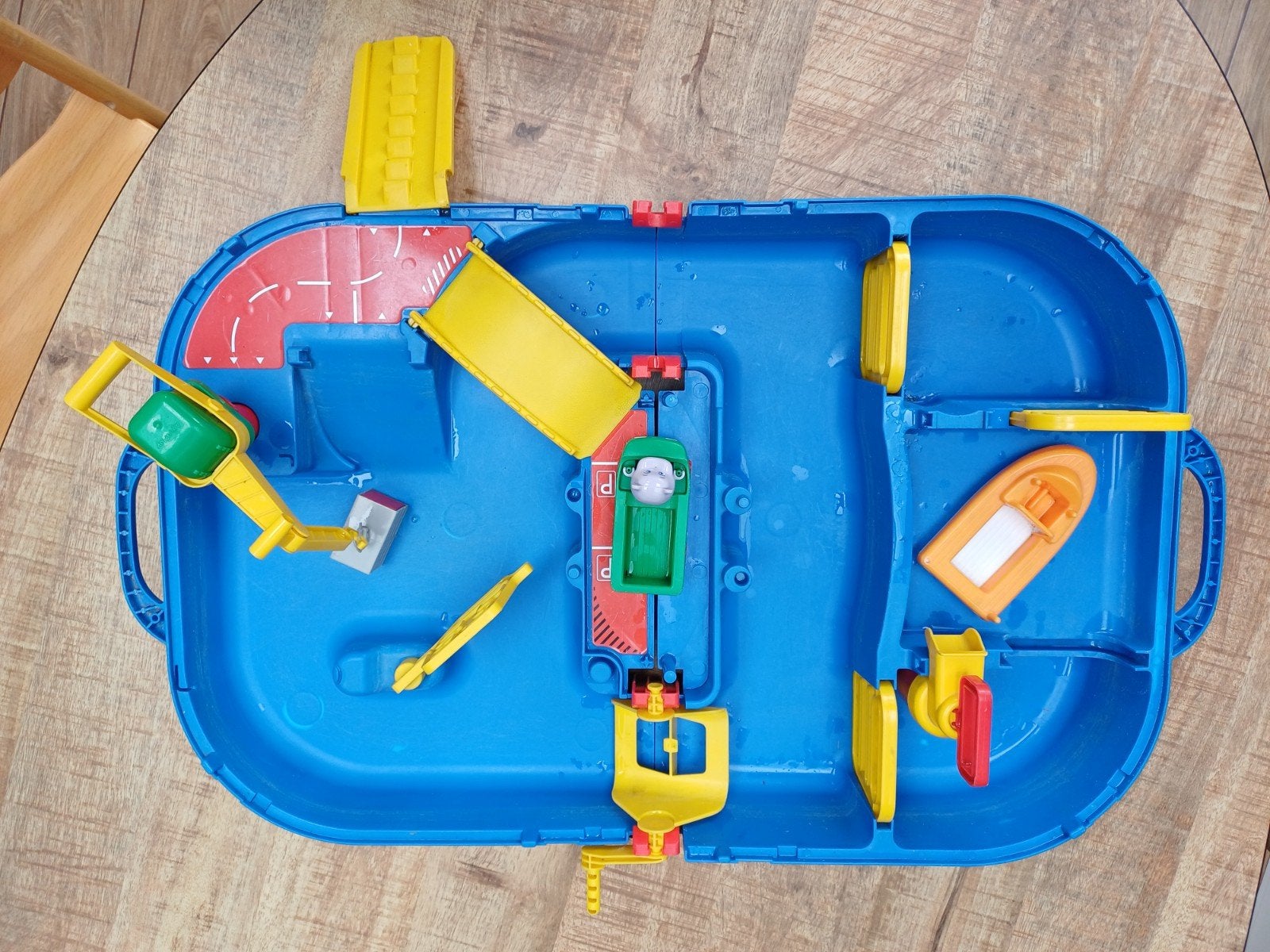 aquaplay waterbaan in koffer, Ophalen, Gebruikt, Jongen of Meisje