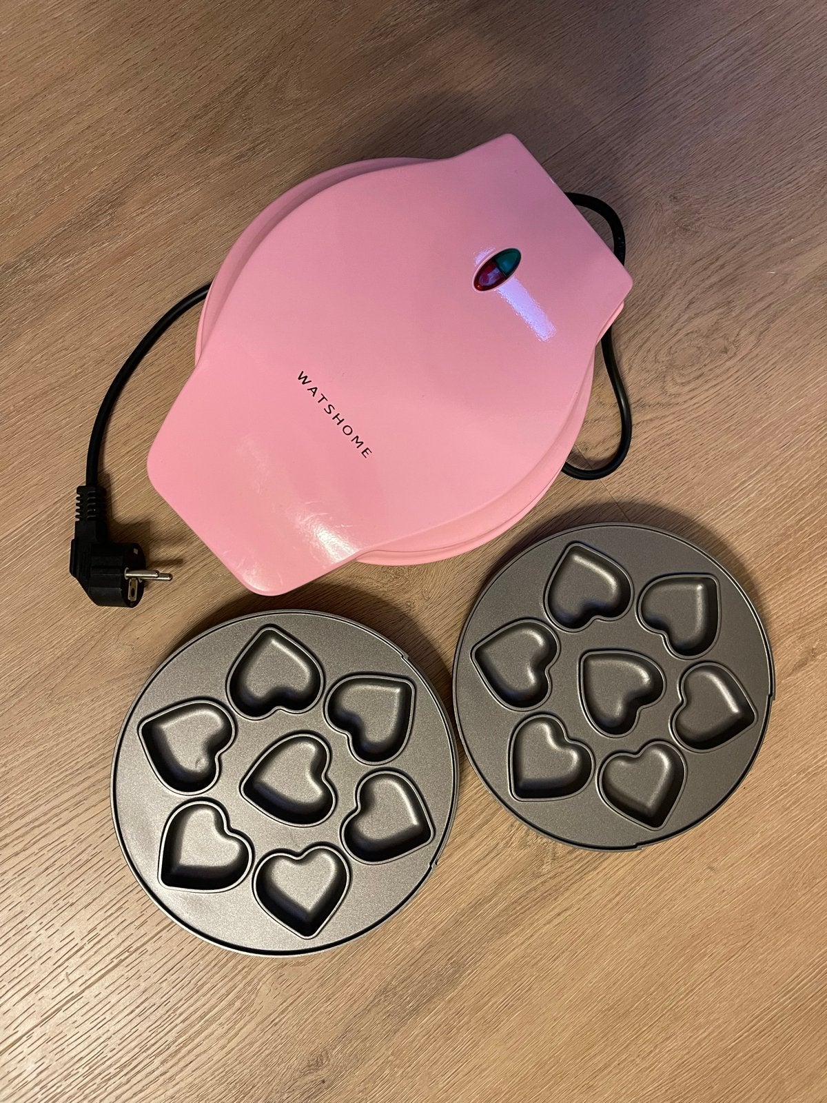 WatsHome Cupcake & Hartjes Maker - Roze, Ophalen of Verzenden, Zo goed als nieuw