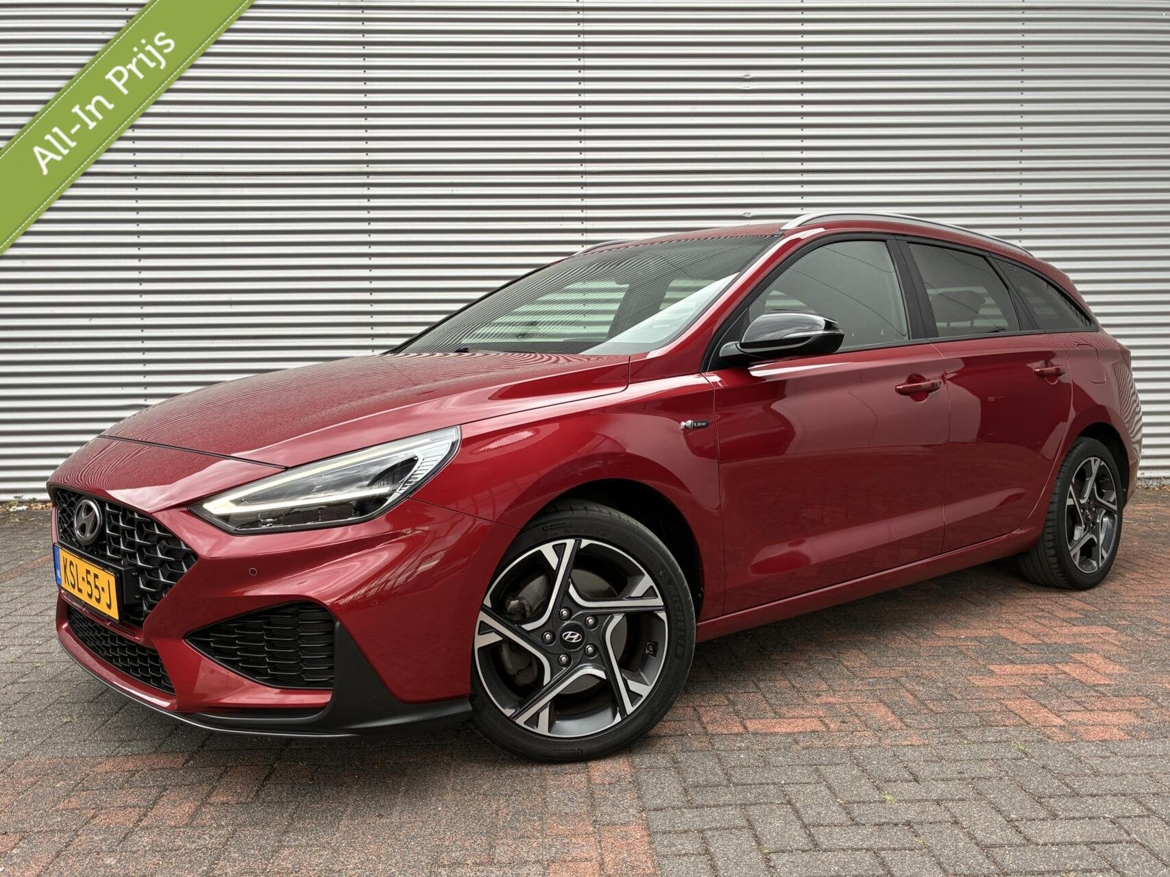 Hyundai I30 1.0 T-GDI N Line SW Cruise Led Carplay 69827 Km, Auto's, Dealer onderhouden, Stof, Gebruikt, Met garantie (alle)