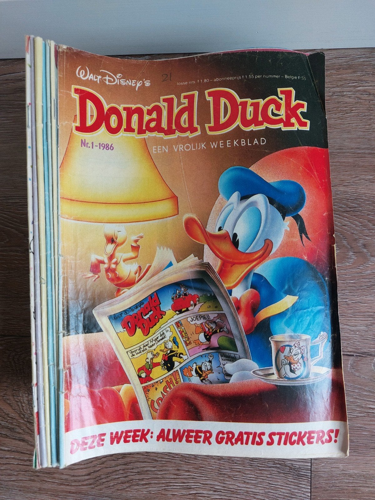 Donald Duck Weekblad jaargang 1986 Compleet, Gelezen, Complete serie of reeks, Ophalen of Verzenden, Walt Disney  Donald duck