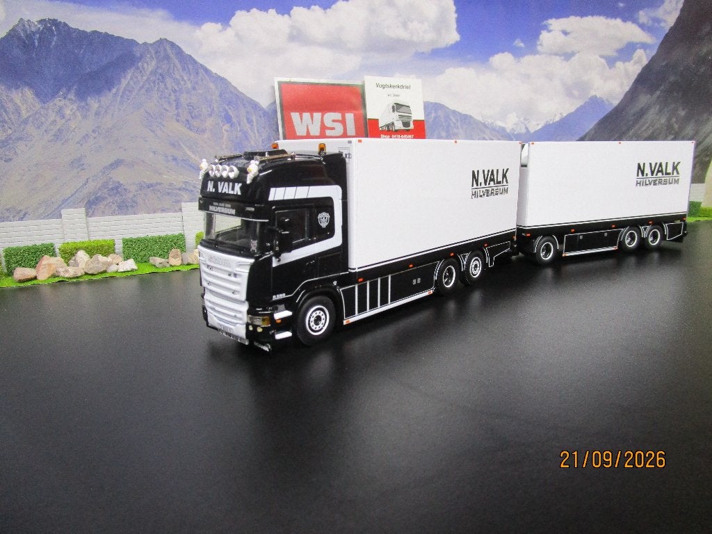wsi 01-5190 nick valk.scania streamline topline combi, Ophalen of Verzenden, Nieuw, Bus of Vrachtwagen, Wsi