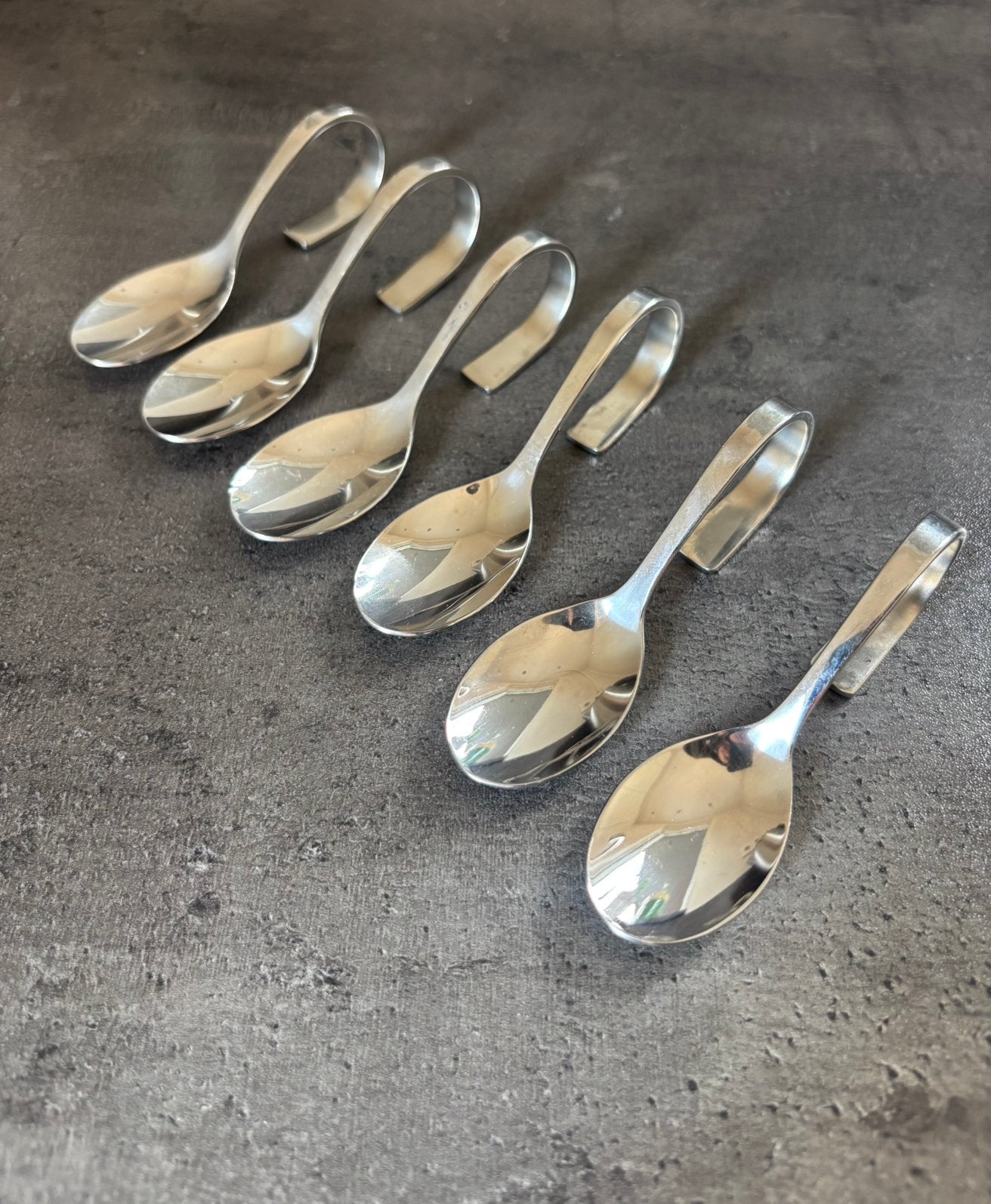 Hema 18/10 amuselepel set | 6 amuse lepels bestek, Ophalen of Verzenden