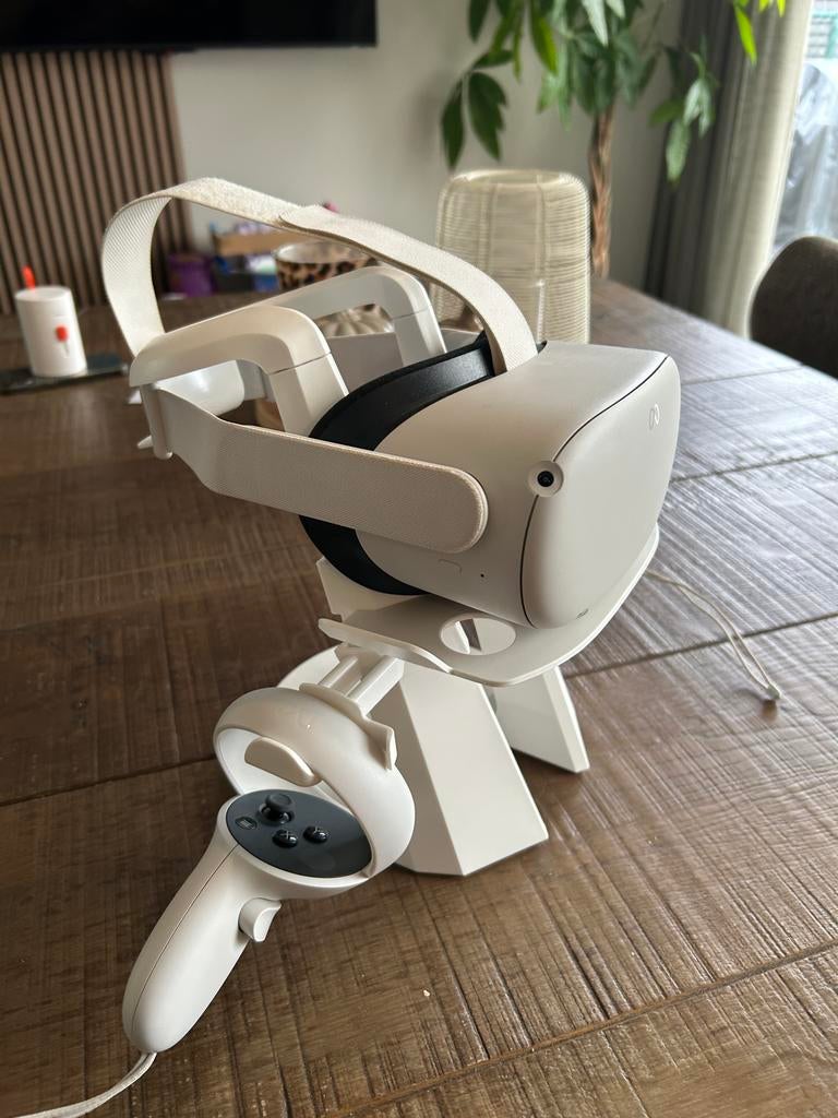 Meta Quest 2 128GB - Zo goed als nieuw met standaard, Ophalen