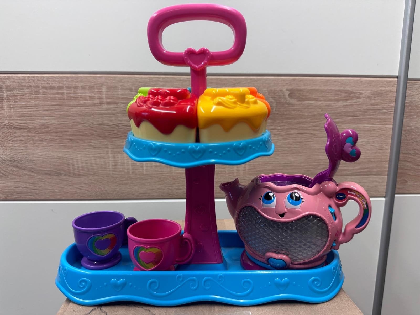 VTech Theeservies met Gebakjes - Interactief Speelgoed, Ophalen, Zo goed als nieuw, 2 tot 4 jaar