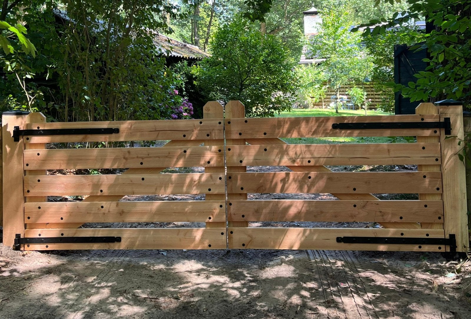 Landhekken op maat, Ophalen, Zo goed als nieuw, Hout