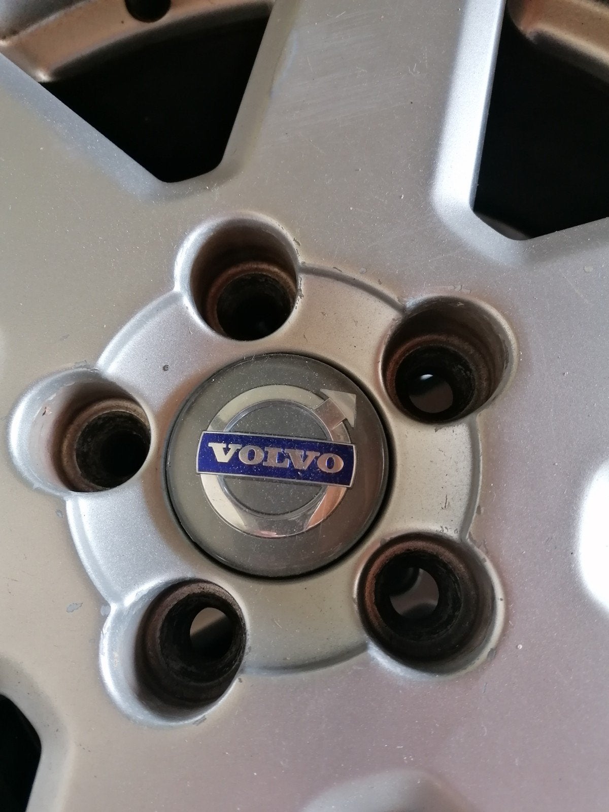Orginele Volvo Velgen met Banden - 17 inch, Gebruikt, Banden en Velgen, 17 inch, Ophalen of Verzenden