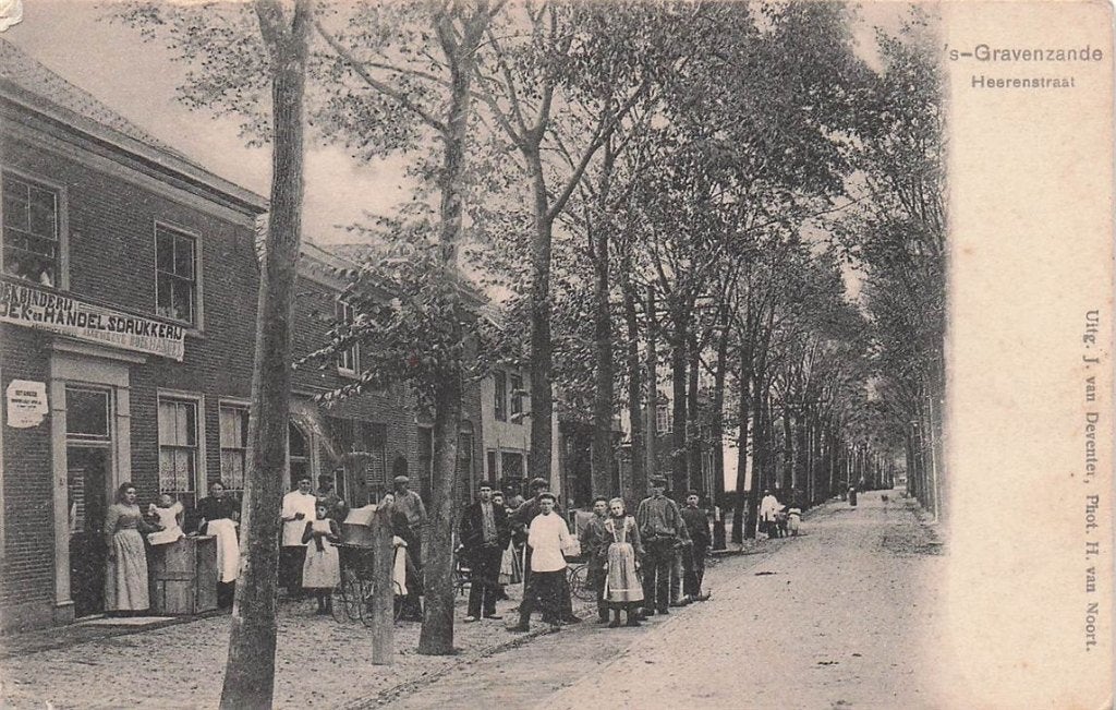 702-373-035 S-Gravenzande Heerenstraat, Verzamelen, Verzenden, Voor 1920, Zuid-Holland