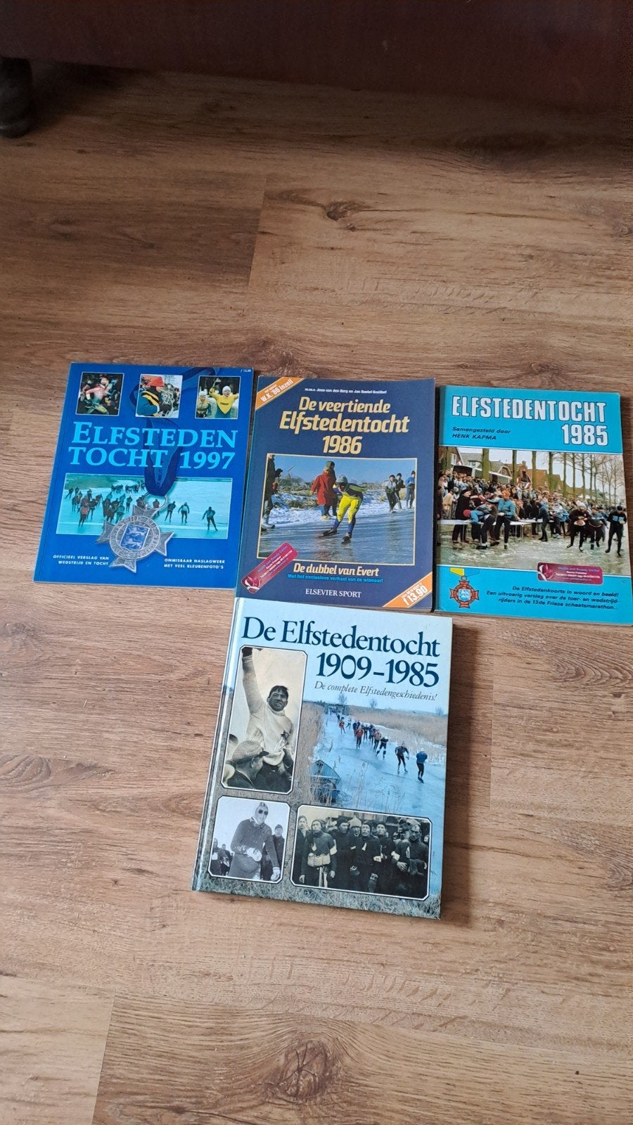 Boeken over de Elfstedentocht - Diverse edities, Ophalen, Gelezen, Wintersport