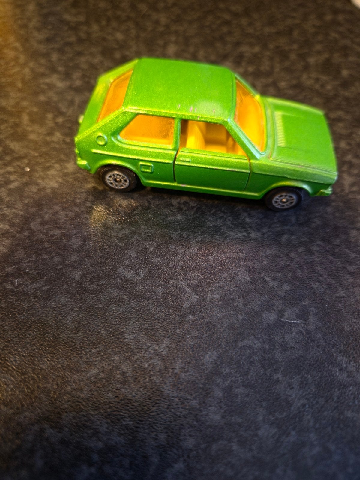 Vintage Corgi Juniors VW Polo - Groen Speelgoedauto, Ophalen of Verzenden, Gebruikt, Auto