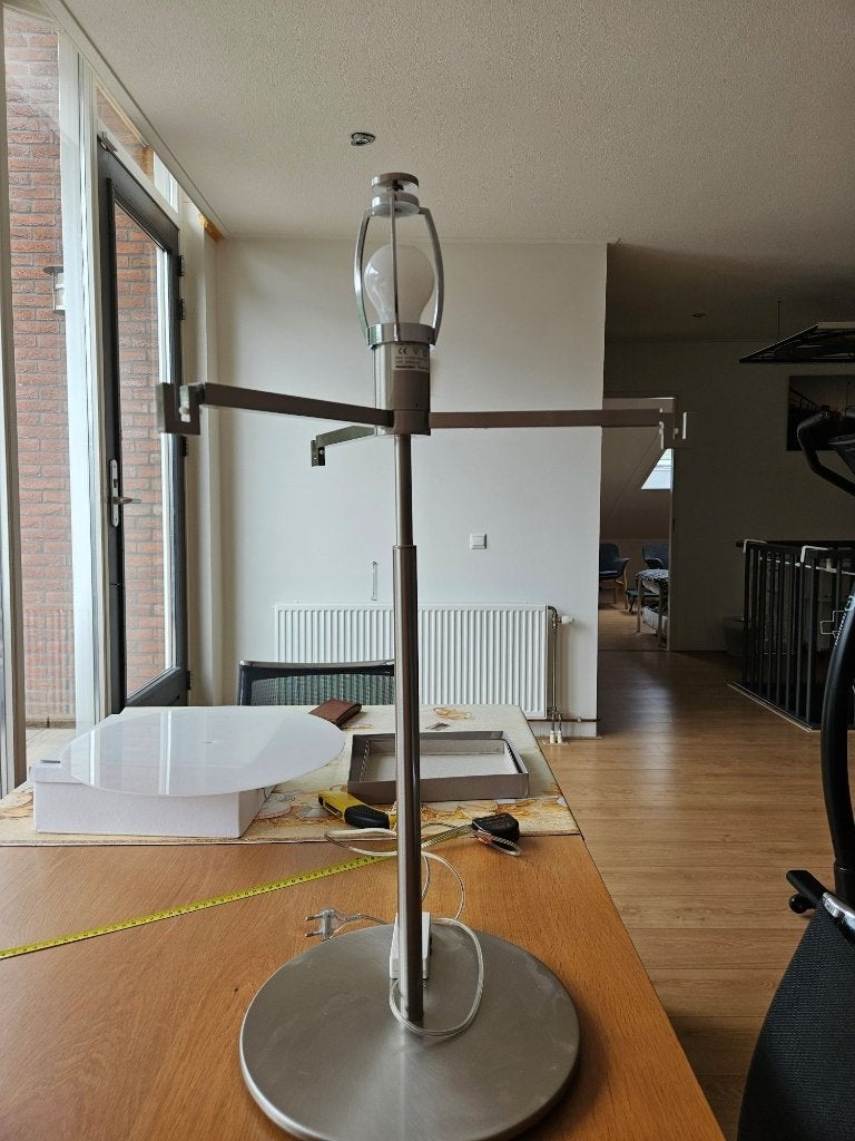 Prandina Tafellamp CPL T7, Ophalen, Gebruikt, Overige merken, Dimbaar