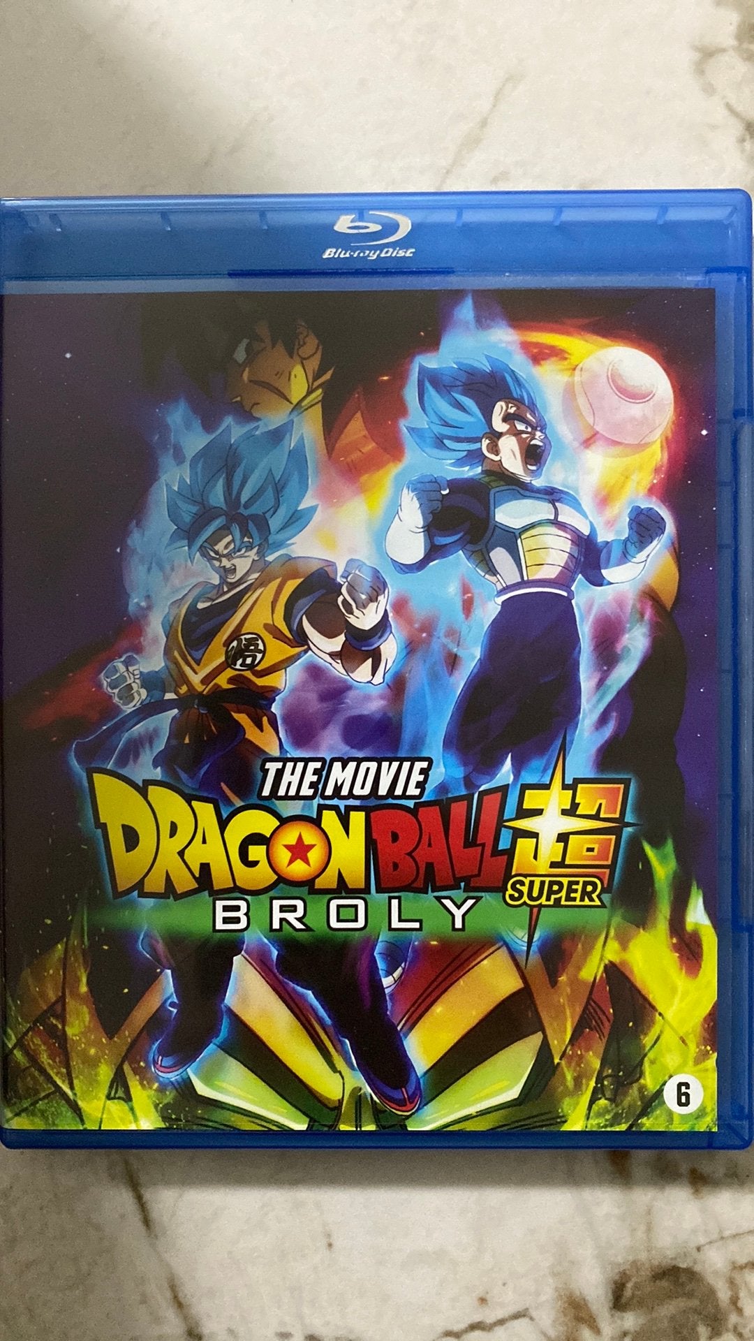 Dragonball broly blu ray NL versie, Ophalen of Verzenden, Zo goed als nieuw