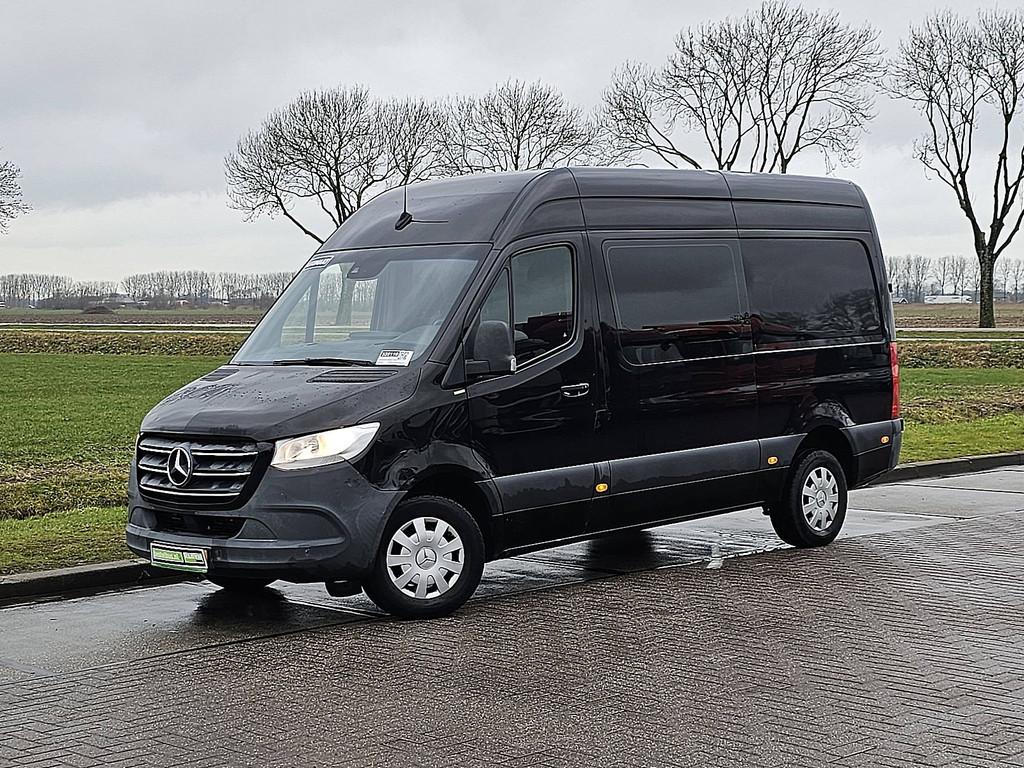 Mercedes-Benz Sprinter 314 2.2 CDI L2H2 DC EURO VI-D EURO6 a, Gebruikt, Zwart, Bedrijf, Diesel
