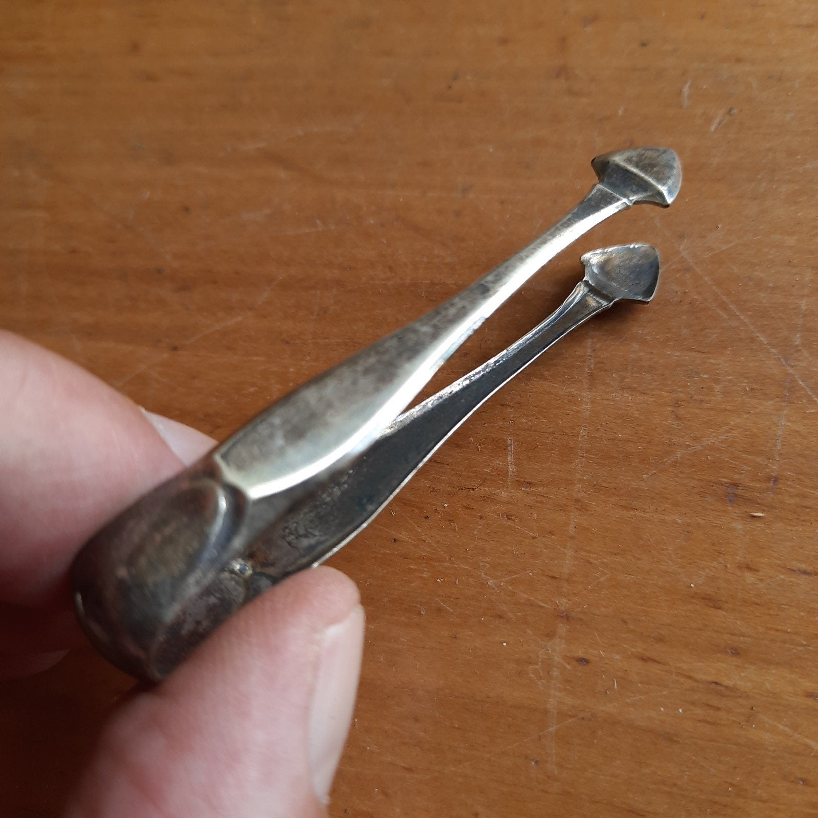 Kleine Zilveren Suikertang Kandijtang Pincet Duits Zilver, Verzenden