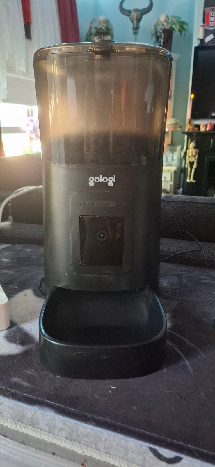 Gologi kattenvoer machine met camera, Dieren en Toebehoren, Kattenvoerbakken en Drinkbakken, Ophalen
