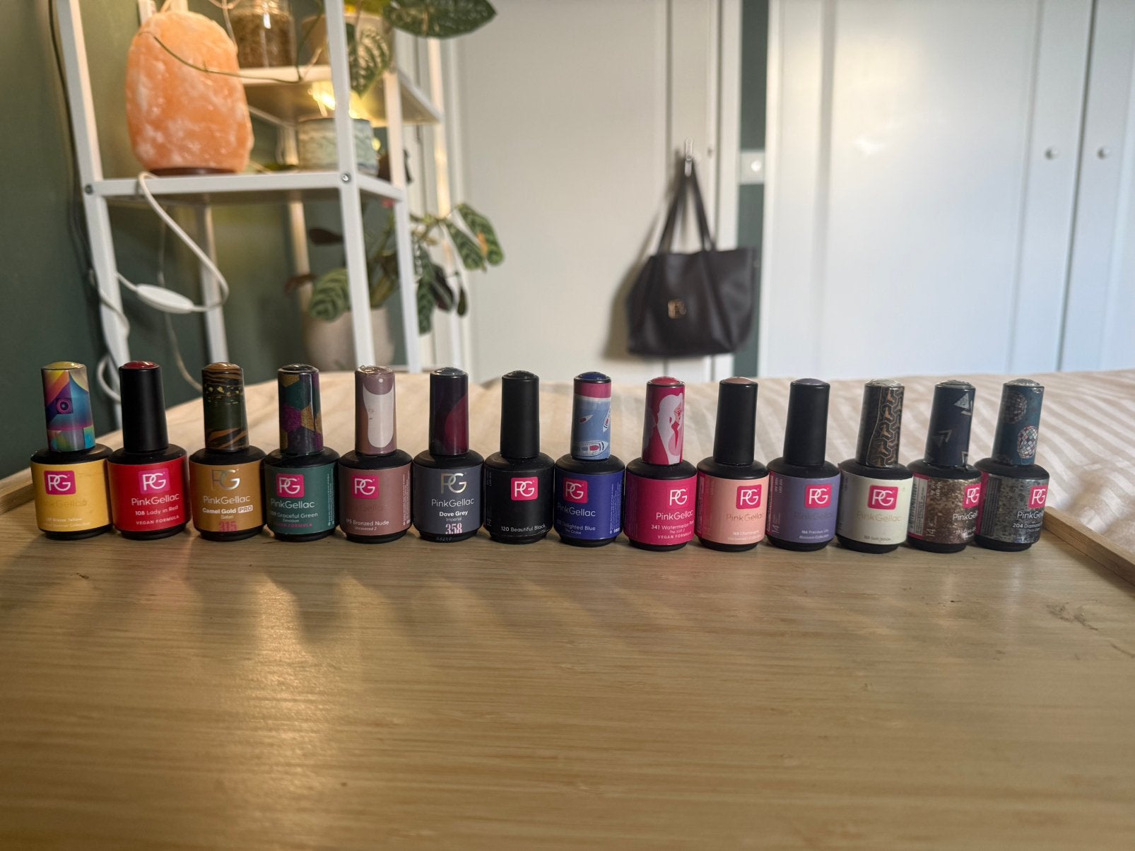 PinkGellac te koop, Overige kleuren, Ophalen of Verzenden, Zo goed als nieuw, Handen en Nagels