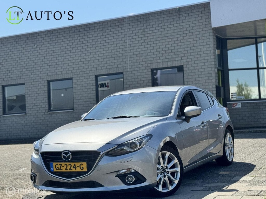 Mazda 3 2.0 GT-M|Head-up Xenon LED Keyless Bose, Auto's, Mazda, Voorwielaandrijving, 4 cilinders, Bedrijf, Handgeschakeld