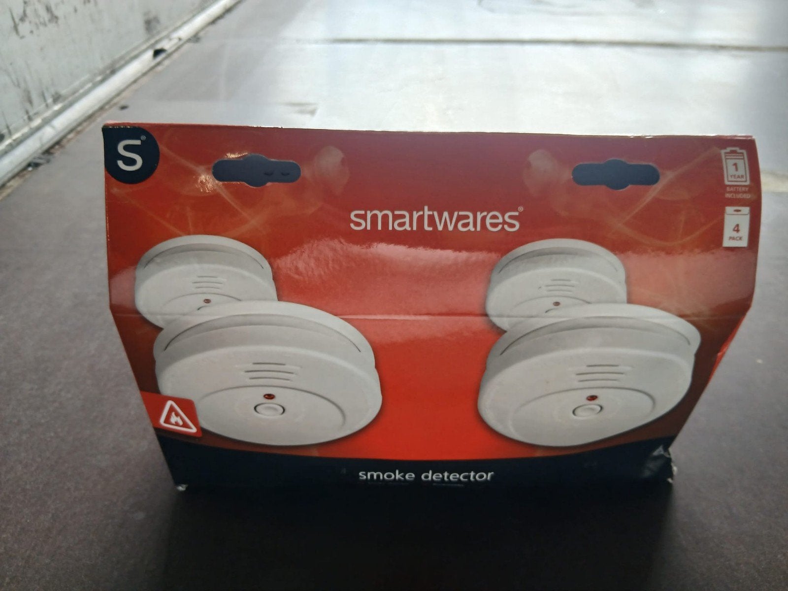Smartwares Rookmelders - Set van 4 - Nieuw in doos, Ophalen, Detector, Sensor of Melder, Nieuw, Rook