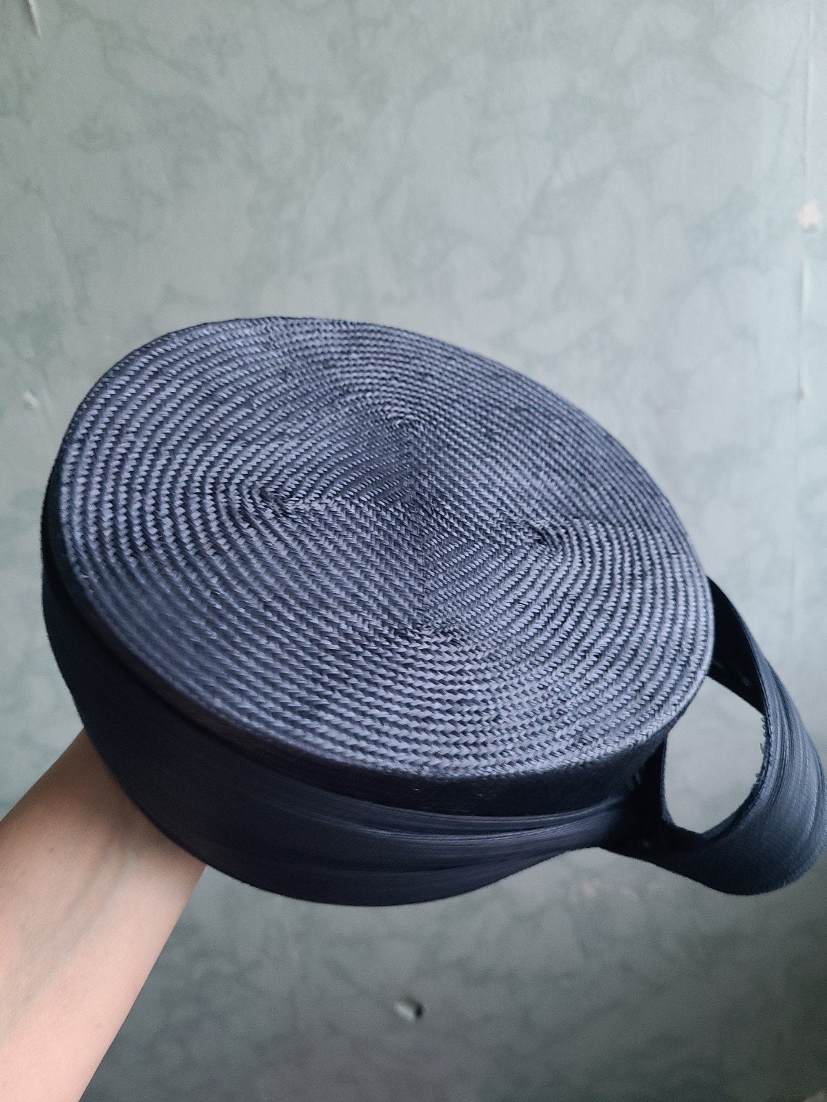Elegante Donkerblauwe dop, Hoed, One size fits all, Ophalen of Verzenden, Onbekend