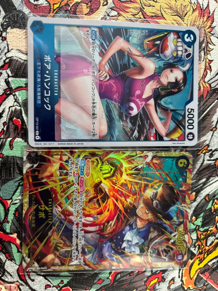 One Piece kaarten speciale kaarten, Ophalen of Verzenden, Nieuw, Meerdere kaarten, Foil