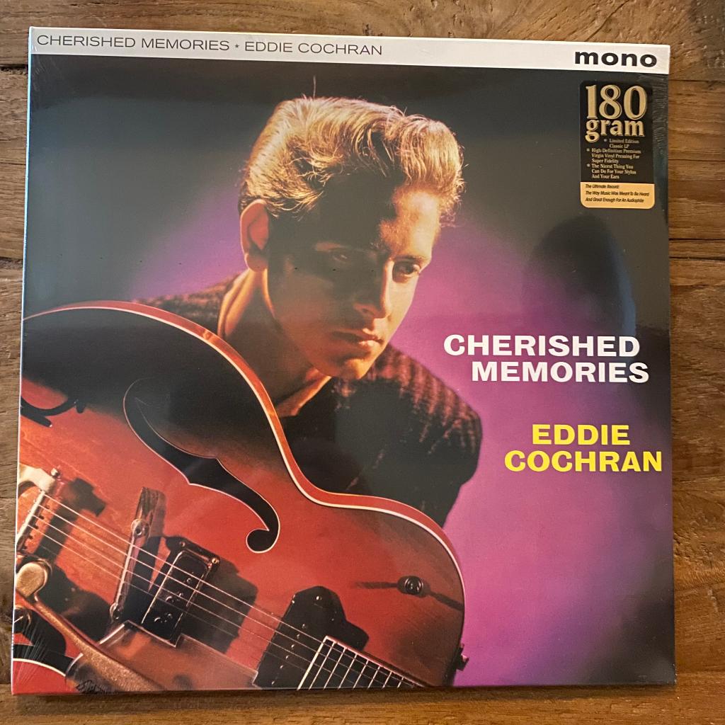 Rockabilly: Eddie Cochran: Cherished Memories new, Ophalen of Verzenden, Nieuw in verpakking, 12 inch