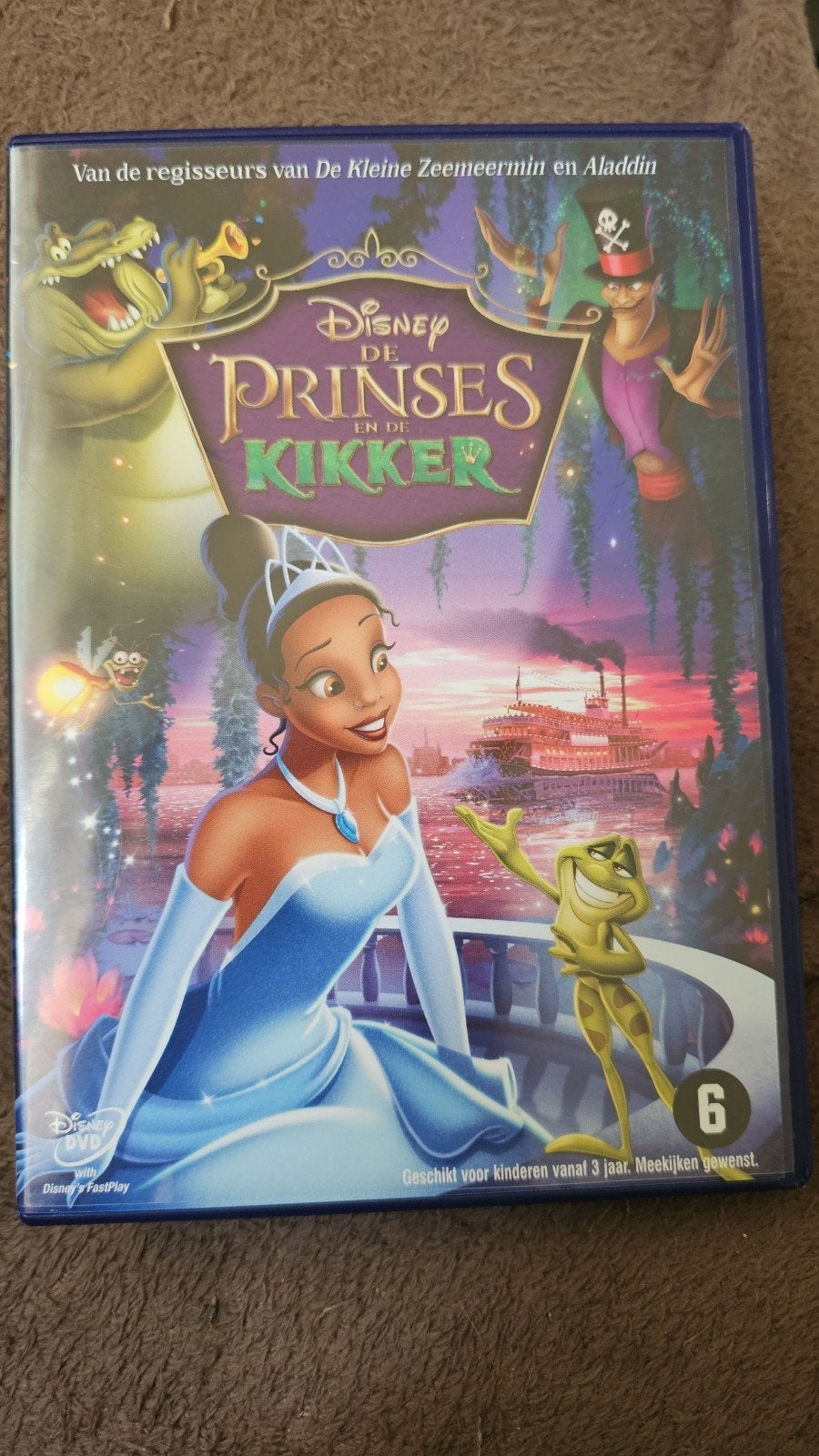 Disney De Prinses en de Kikker DVD - Familie Animatie, Gebruikt, Animatie, Verzenden, Nederlands