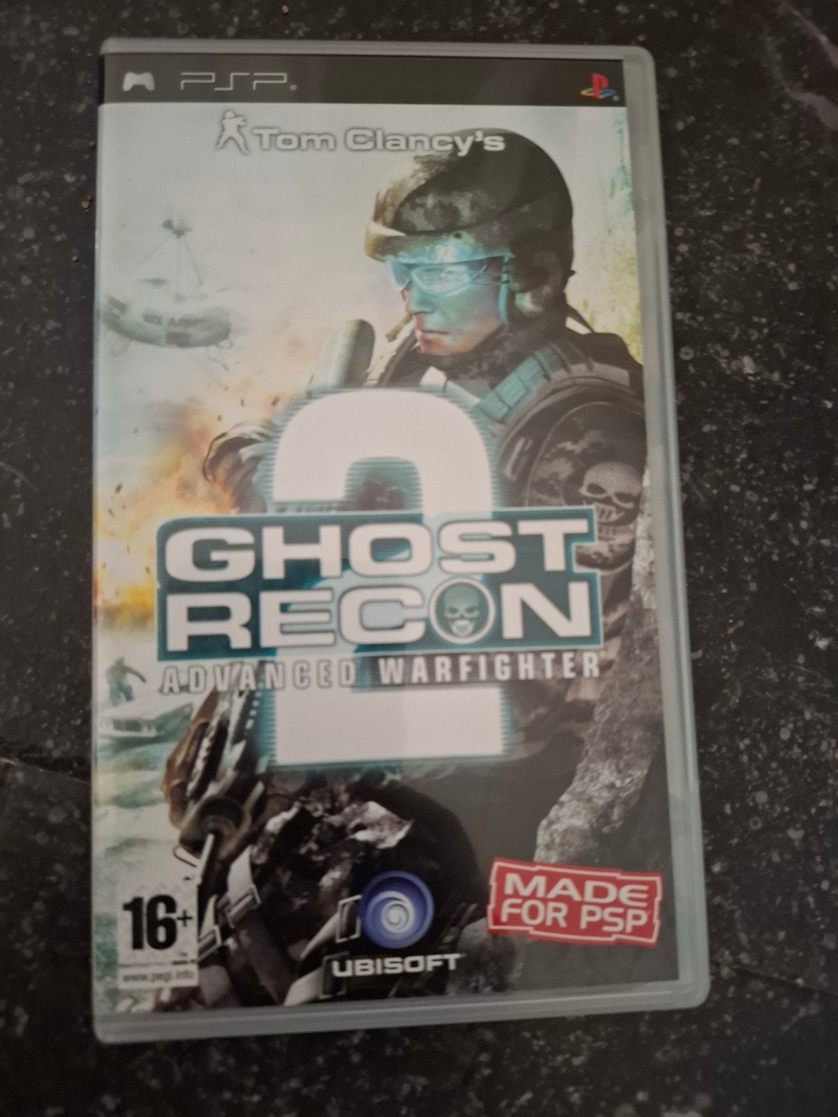 Tom Clancy's Ghost Recon Advanced Warfighter 2 PSP, Spelcomputers en Games, Overige modellen, Overige kleuren, Ophalen of Verzenden