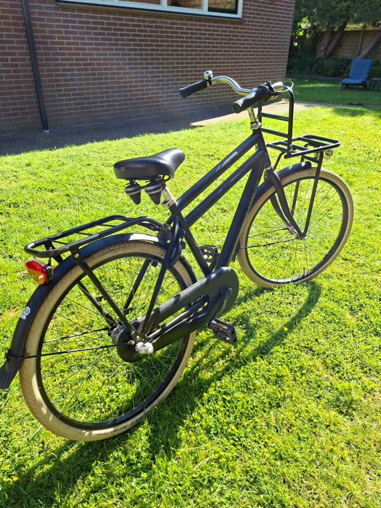 Batavus 26 Inch jongensfiets, frame maat 43 cm., Terugtraprem, Gebruikt, Versnellingen, Batavus