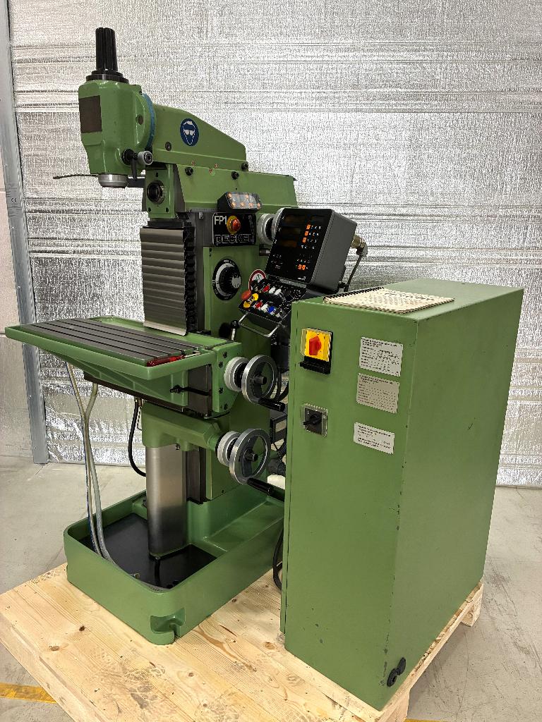 freesbank Deckel FP-1 in zeer goede staat !, Doe-het-zelf en Verbouw, Gereedschap | Freesmachines, Ophalen, Gebruikt, Elektrisch