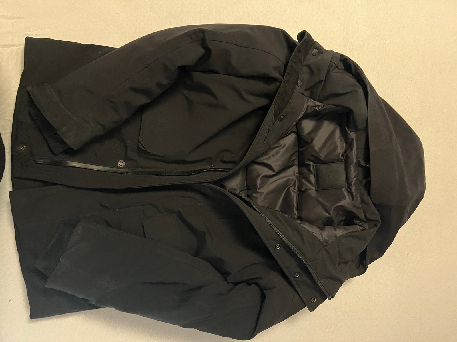 Airforce winterjas jongen - Zwart - Maat 12Y (152), Ophalen of Verzenden, Gebruikt, Jongen, Jas