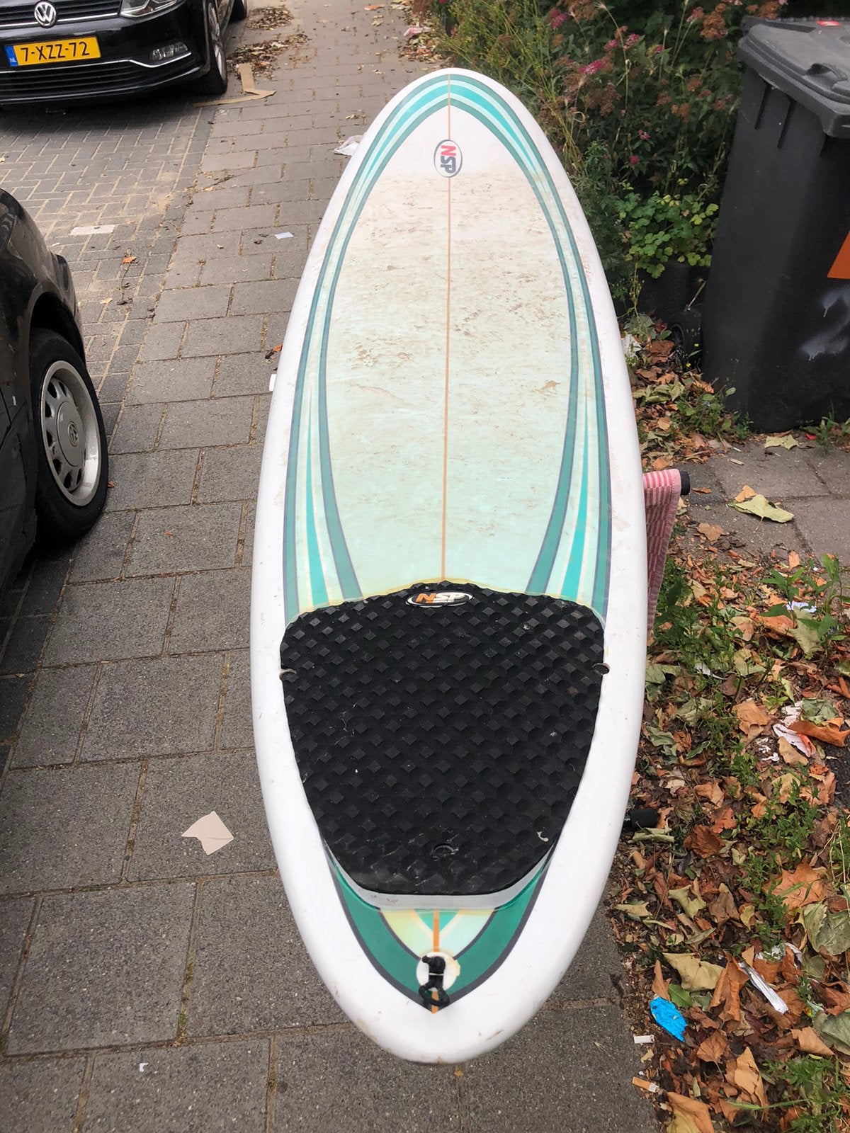 NSP 7’10, Watersport en Boten, Golfsurfen, Ophalen, Gebruikt, Funboard, Met vinnen
