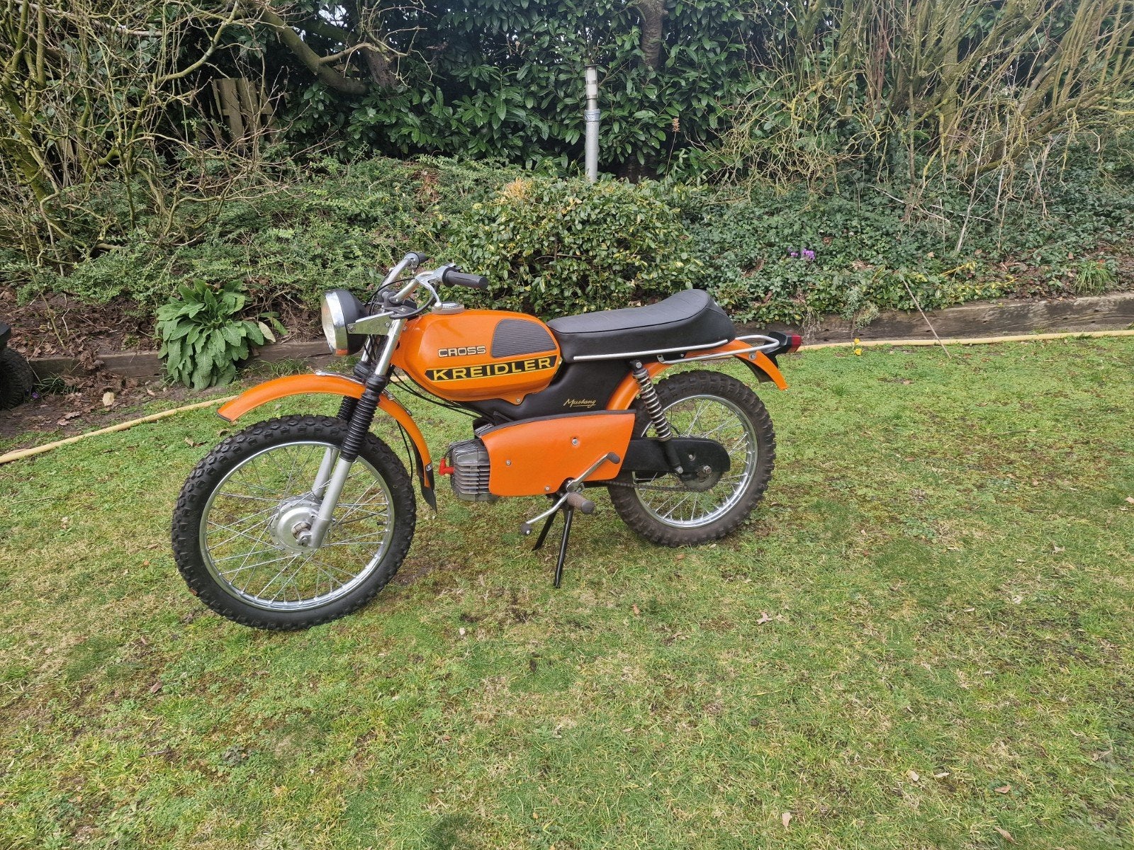 kreidler mustang 4 bak  oldtimer bromfiets, Fietsen en Brommers, Maximaal 45 km/u, Ophalen, Overige merken, 4 versnellingen