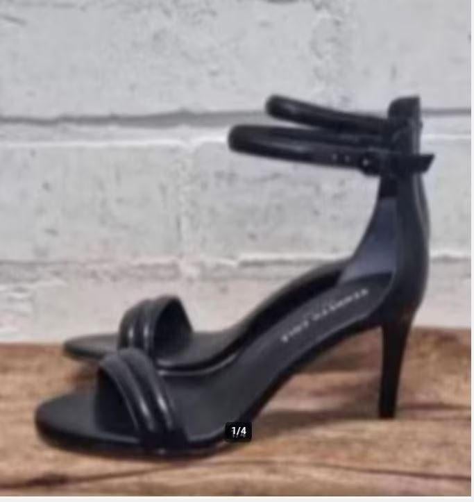 Kenneth Cole - Prachtige leren sandalen maat 38 - Nieuw €150, Zwart, Kenneth Cole, Nieuw, X